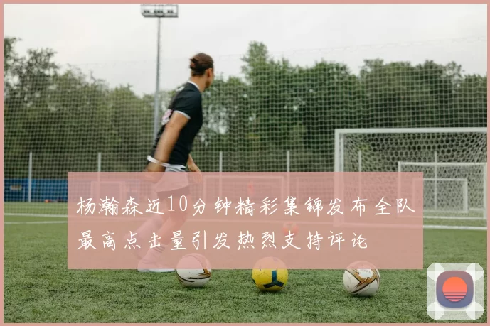 杨瀚森近10分钟精彩集锦发布全队最高点击量引发热烈支持评论